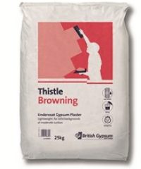 Thistle Browning Gypsum Undercoat Plaster