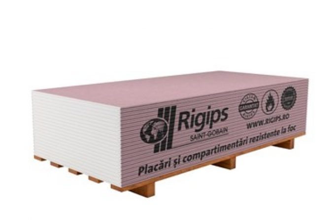 Rigips RF 12.5 mm &#8211; Fireboard