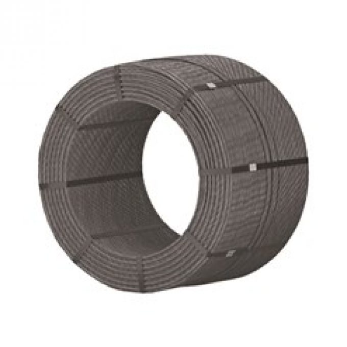 Steel Pre-Stressed Rope manufactured from steel scrap