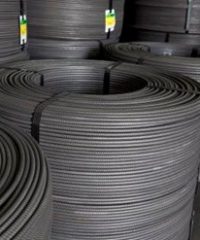 Streched coil electrowelded mesh cold roiled