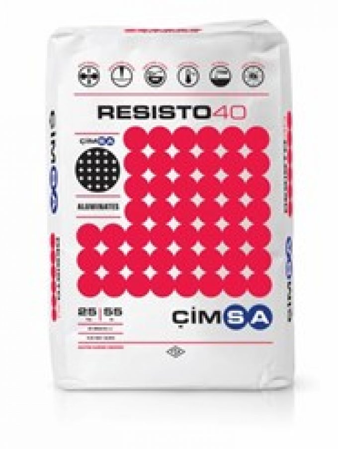 CimsaRESISTO40 &#8211; Calcium Aluminate Cement